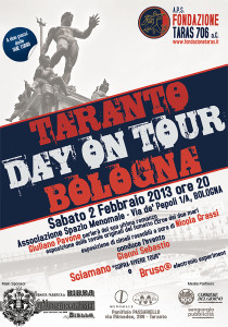 Locandina Taranto Day on Tour Bologna